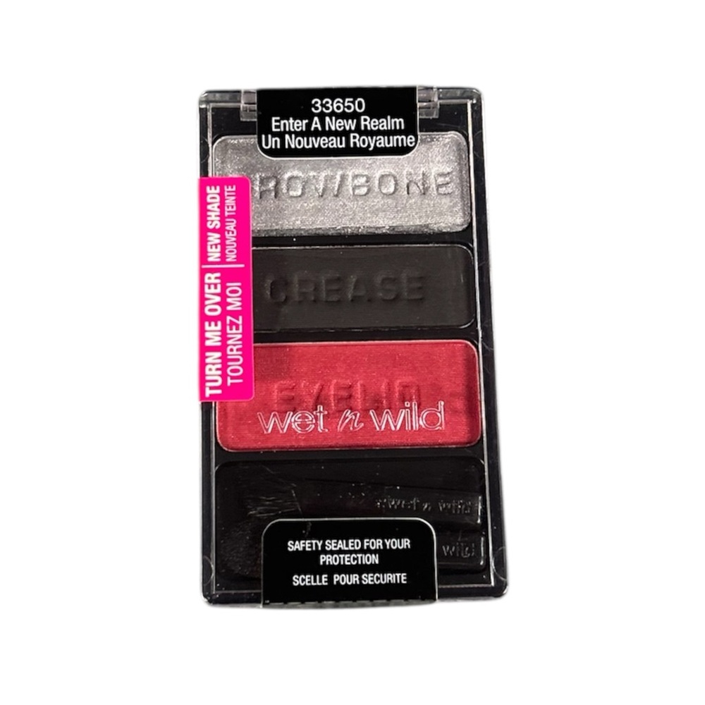 SALE Wet n Wild Enter A New Realm Coloricon Eyeshadow Trio Goth Emo Discont. NWT